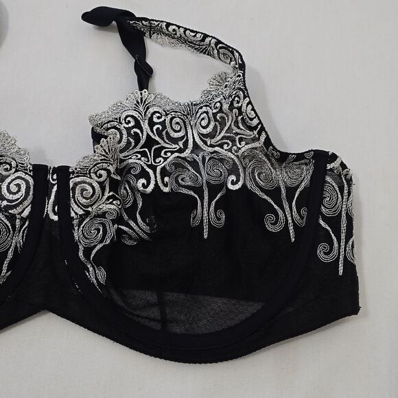 Soma lace/sheer bra 40D - Picture 2 of 7